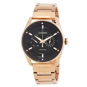 FX04256B NWT Citizen Fashion Men's Eco-Drive Steel Authentic Watch
